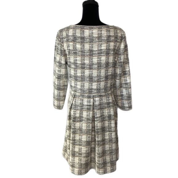 Max Studio Plaid Tweed Style Dress - Women's Size Large - Picture 2 of 5